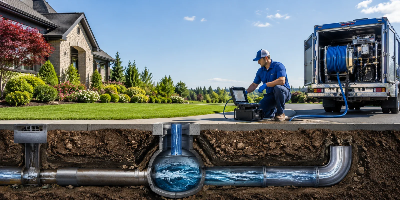 Drainage restoration information for Huttonsville, WV